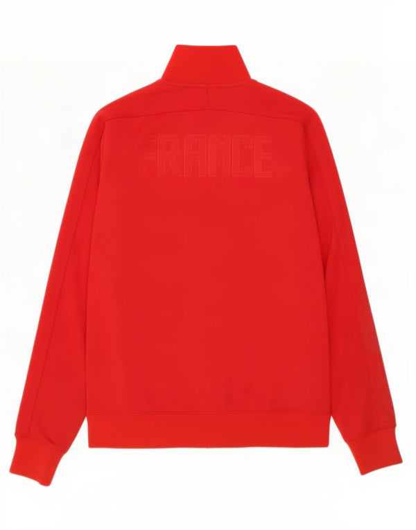 Nike Mens Federation Française De Rugby Tracksuit Top Jacket Grande Vermelho