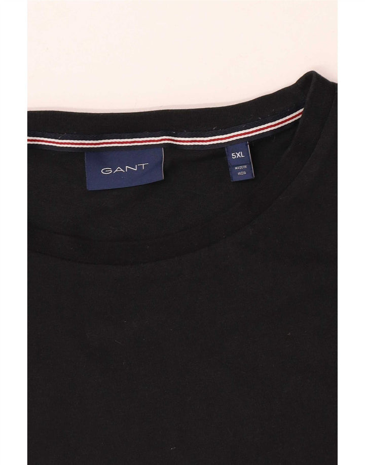 Camiseta masculina Gant Top 5XL preta