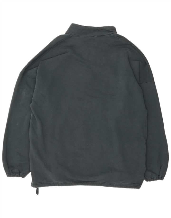 Suéter masculino RUSSELL ATLÉTICO com zíper e gola em algodão azul 2XL