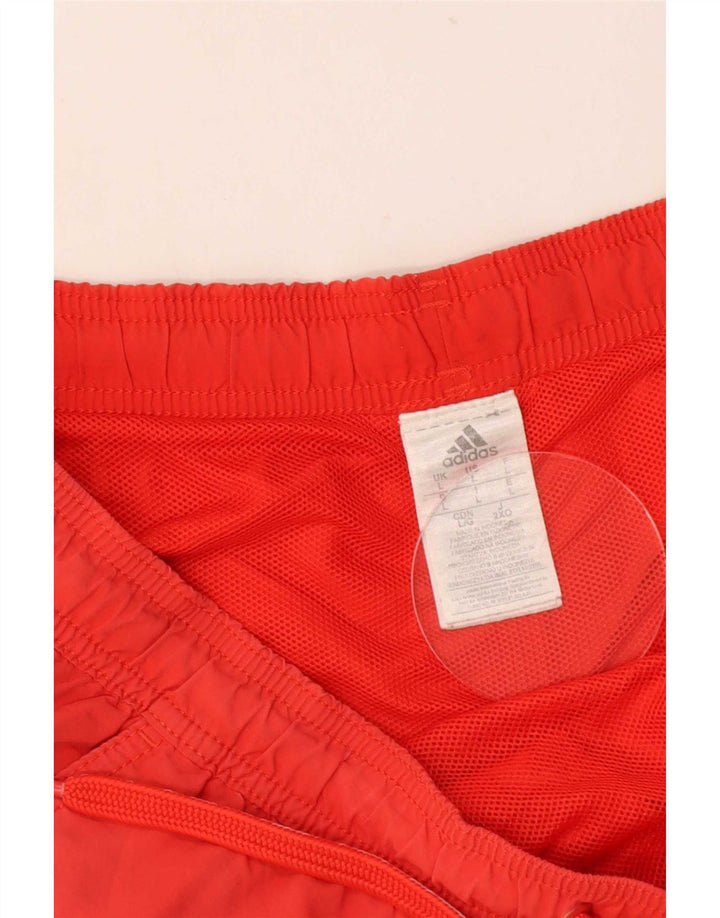 Adidas Mens Sport Shorts Grande Vermelho Nylon