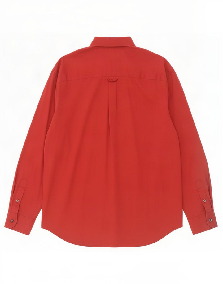Camisa masculina Carrera médio algodão vermelho