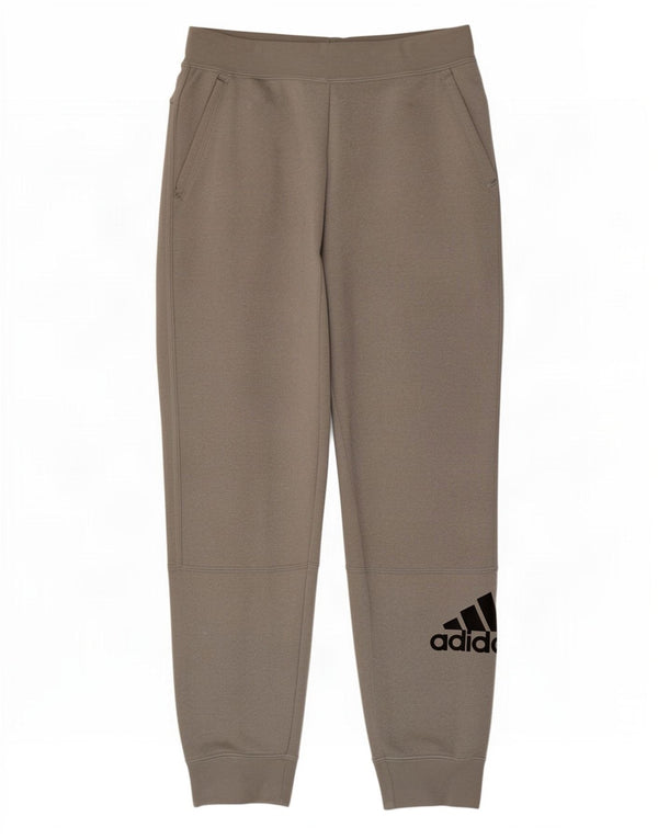 Adidas Mens Aeroready Graphic Calças de treino Joggers Grande Cinza