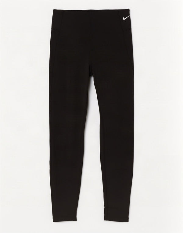 Leggings Nike Dri Fit Crop Femininas UK 14 Médio Preto Poliéster