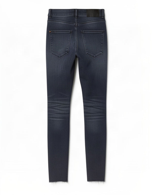 Calça jeans skinny feminina Zara EU 36 XS W26 L28 azul marinho