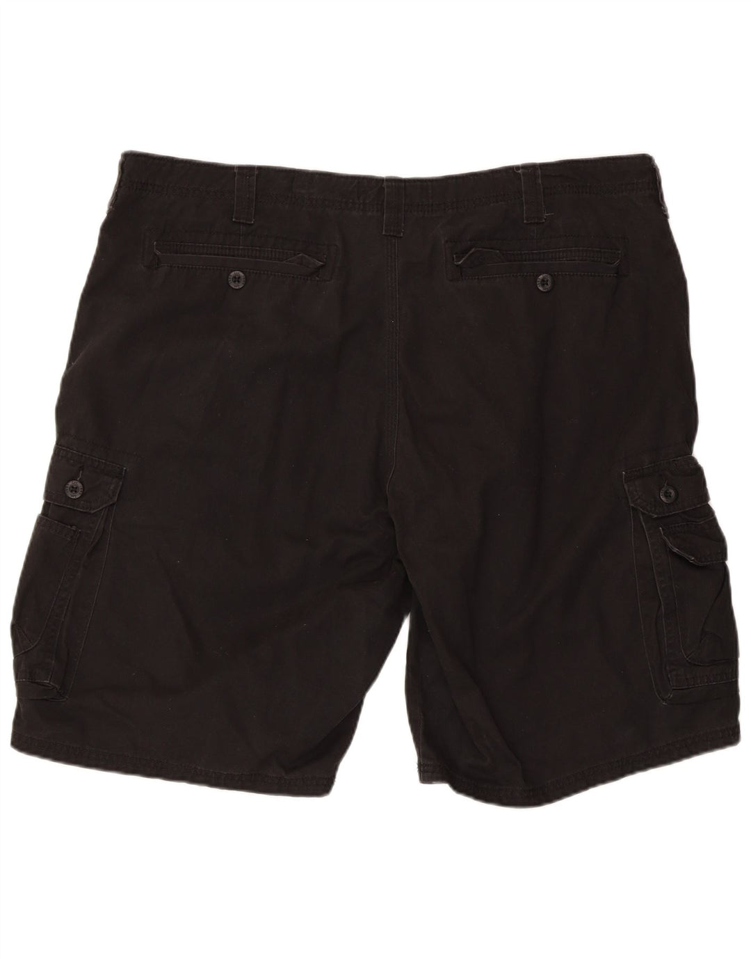 LEE Masculino Kansas Cargo Shorts W42 2XL Algodão Preto