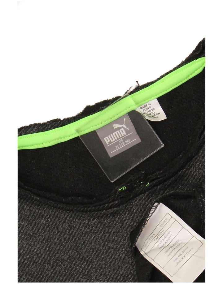 Camisola PUMA Menino 15-16 Anos XL Cinzento Poliéster