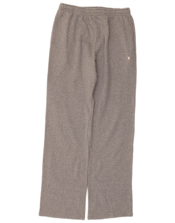 Calça de treino masculina Champion grande algodão cinza