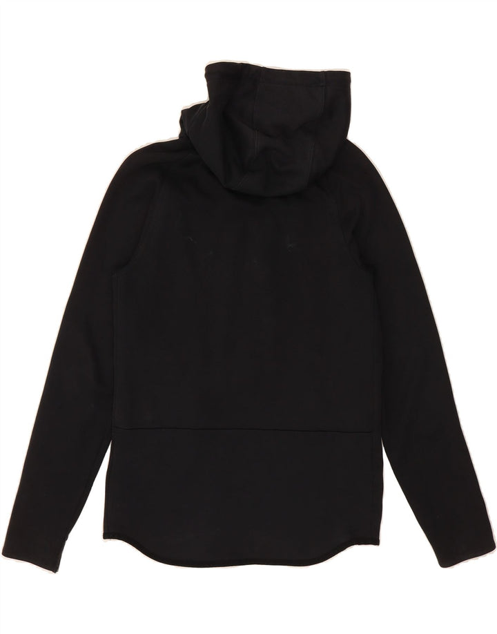 NIKE Mens Zip Hoodie Sweater UK 10 Small Black Cotton Vintage Nike and Second-Hand Nike from Messina Hembry 