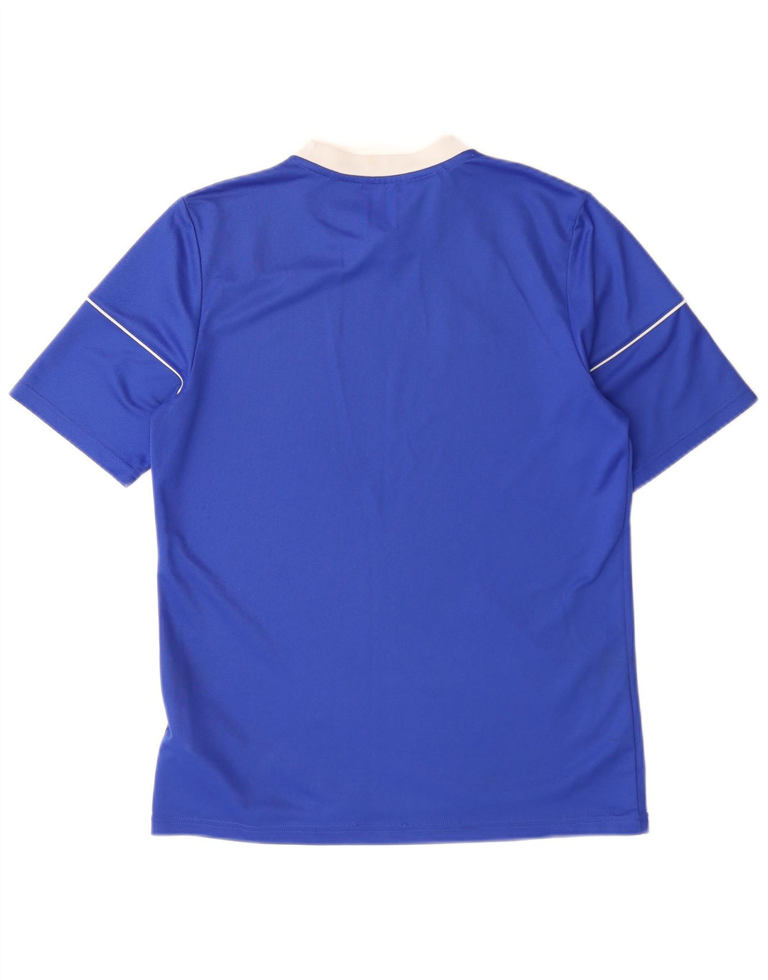 ADIDAS Boys Climalite T-Shirt Top 15-16 Years XL Blue Polyester