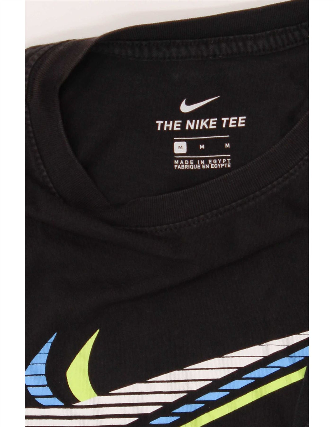Camiseta Nike masculina gráfica Top médio preto