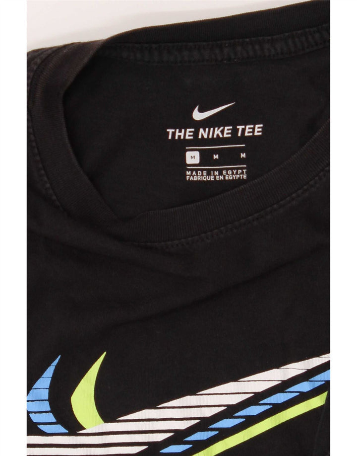 Camiseta Nike masculina gráfica Top médio preto
