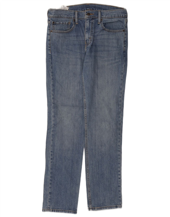 LEVI'S Masculino 511 Slim Jeans W31 L32 Azul Algodão