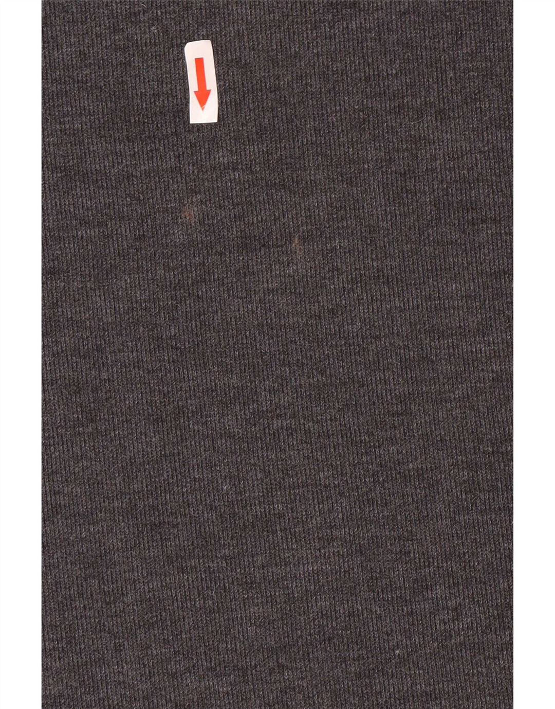 Camiseta feminina Zara UK 12 algodão cinza médio