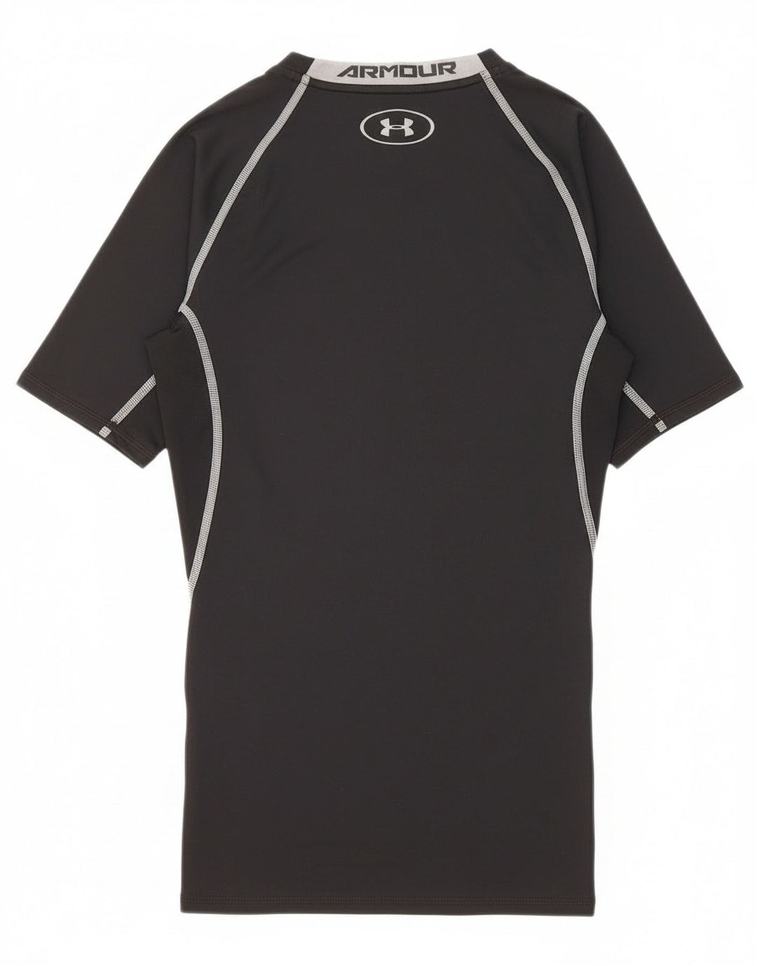 Camiseta gráfica feminina Under Armour UK 8 pequena poliéster preta