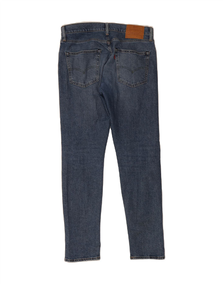 LEVI'S Mens 512 Slim Tapered Jeans W32 L32 Blue Cotton Vintage Levi's and Second-Hand Levi's from Messina Hembry 