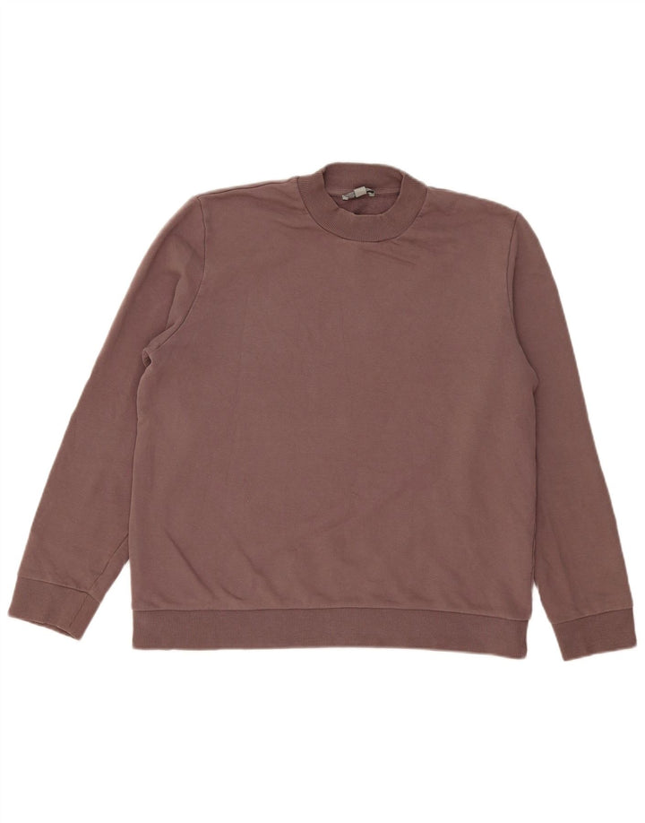 Cos moletom masculino jumper grande algodão marrom