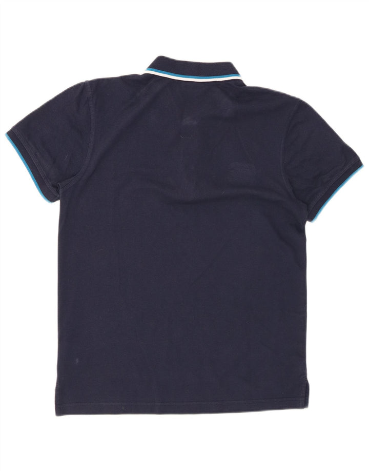 Camisa pólo masculina CANTERBURY poliéster azul marinho médio