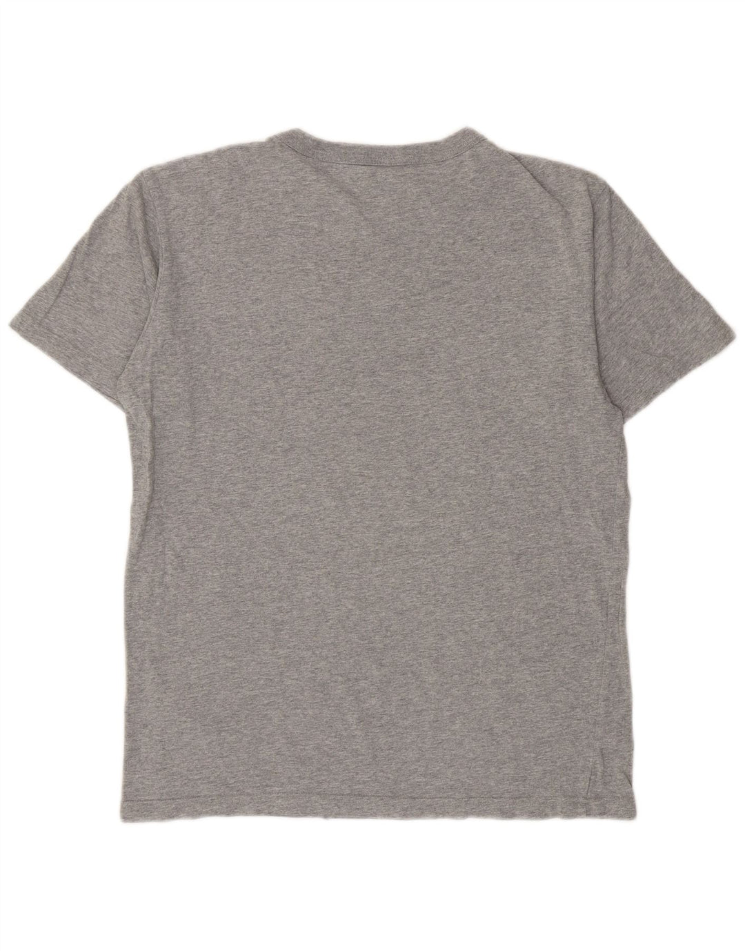 Camiseta masculina estampada Champion grande cinza manchado