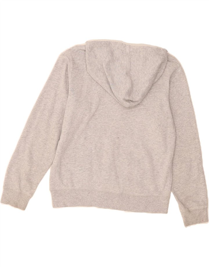 CHAMPION Womens Graphic Hoodie Jumper UK 14 Large Grey Cotton Vintage Champion and Second-Hand Champion from Messina Hembry 