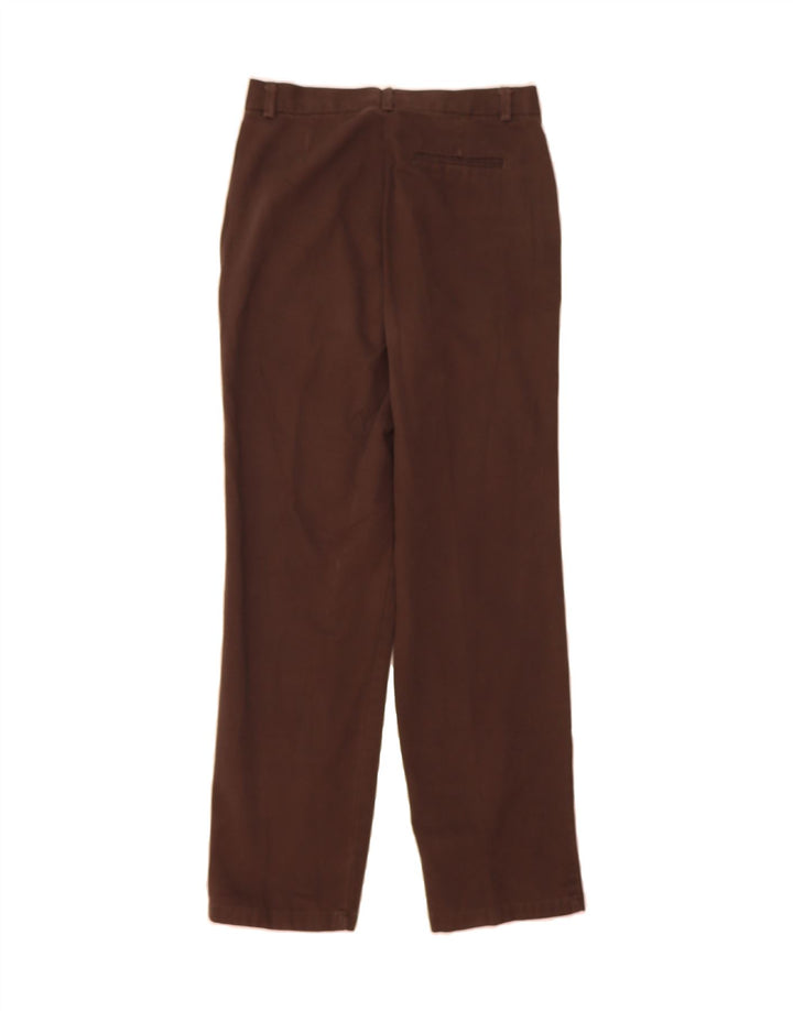 DOCKERS Womens Straight Chino Trousers US 6 Medium W28 L29 Brown Cotton Vintage Dockers and Second-Hand Dockers from Messina Hembry 