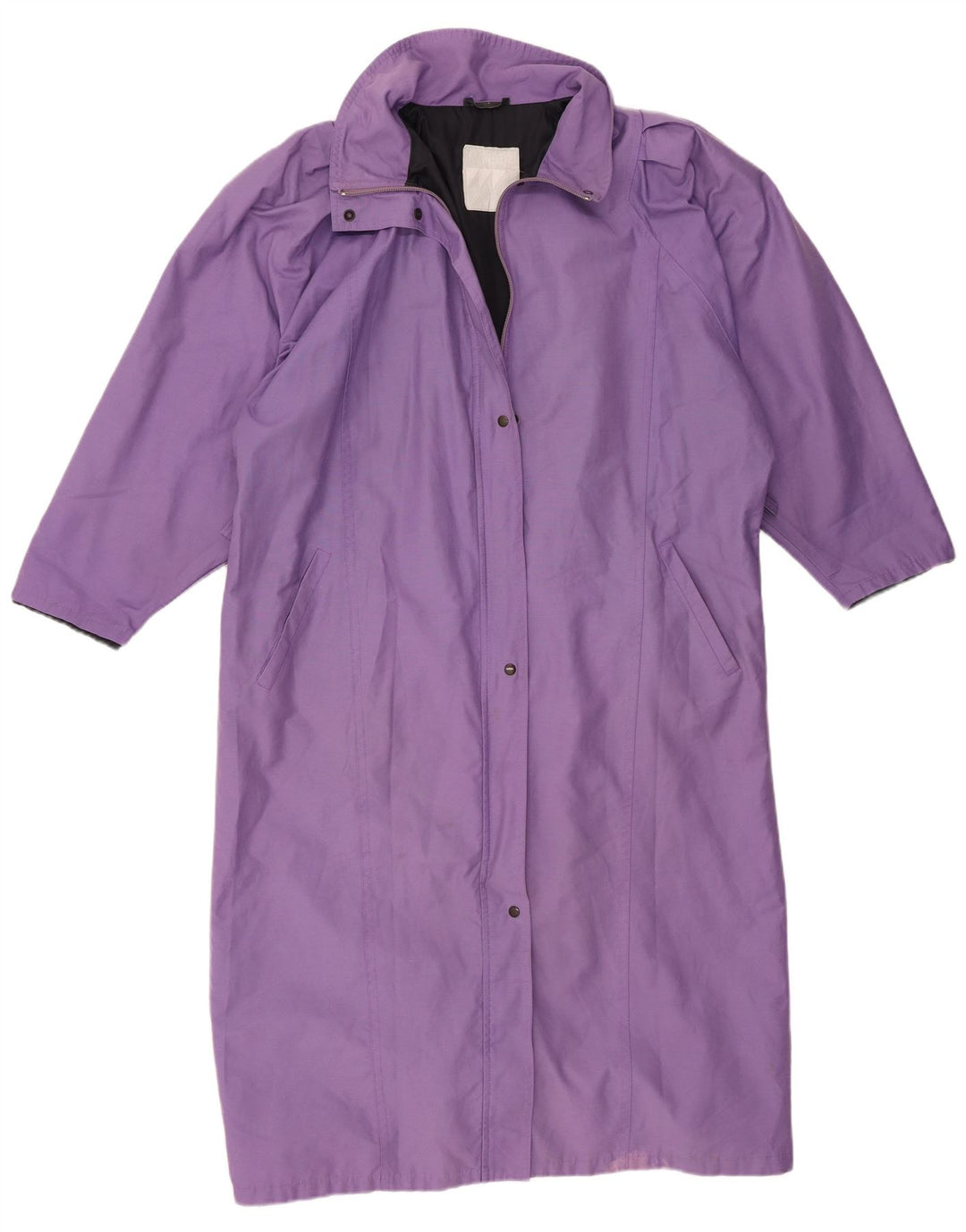 Sobretudo oversized feminino vintage UK 18 XL roxo