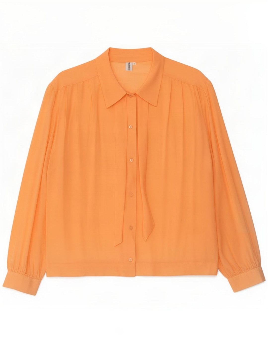 Blusa feminina vintage IT 47 Laranja grande