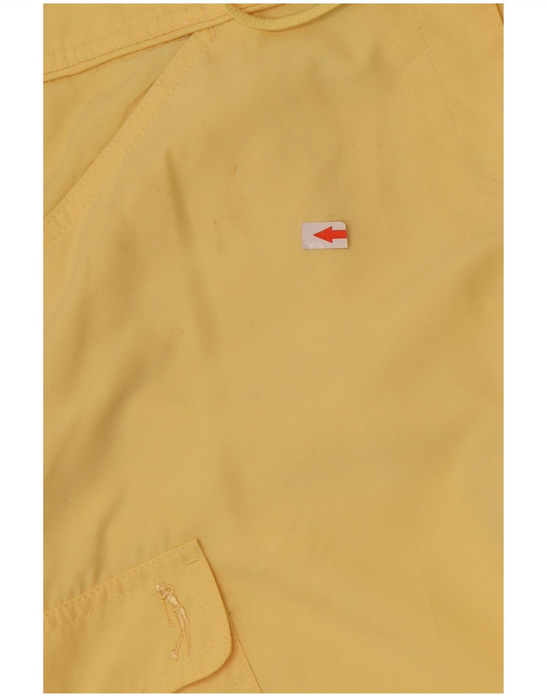 Calça Capri Cargo Feminina Izod US 12 Grande W34 L22 Poliéster Amarelo