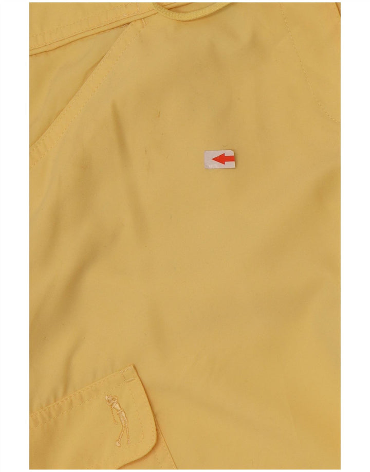 Calça Capri Cargo Feminina Izod US 12 Grande W34 L22 Poliéster Amarelo