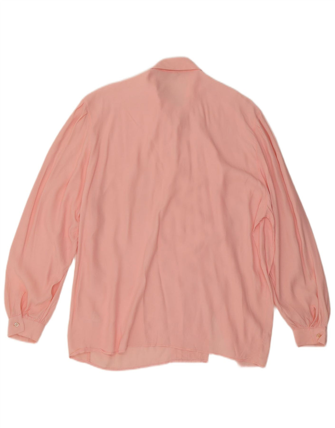 Blusa feminina vintage IT 48 XL acetato rosa