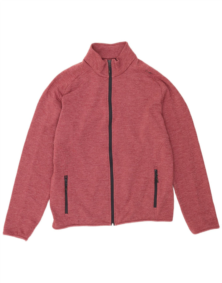 CMP Jaqueta masculina de treino IT 54 XL Borgonha Poliéster manchado