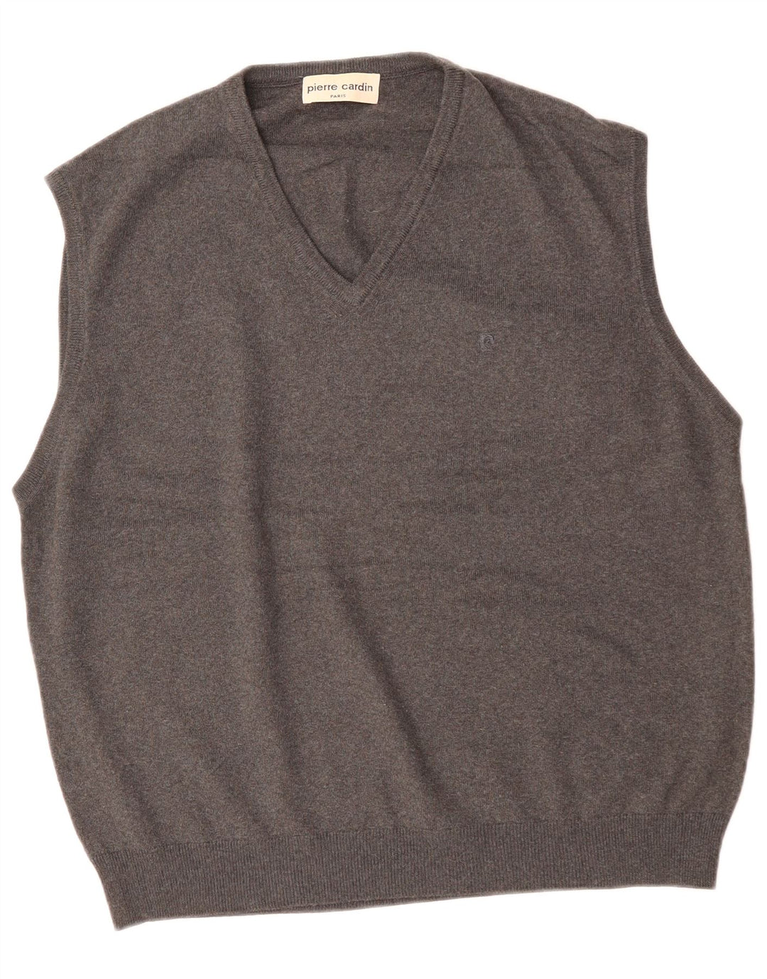 PIERRE CARDIN Mens Colete Regata XL Cinza Acrílico