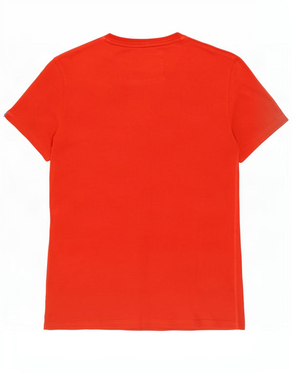 Superdry Mens Graphic T-Shirt Top Médio Algodão Vermelho
