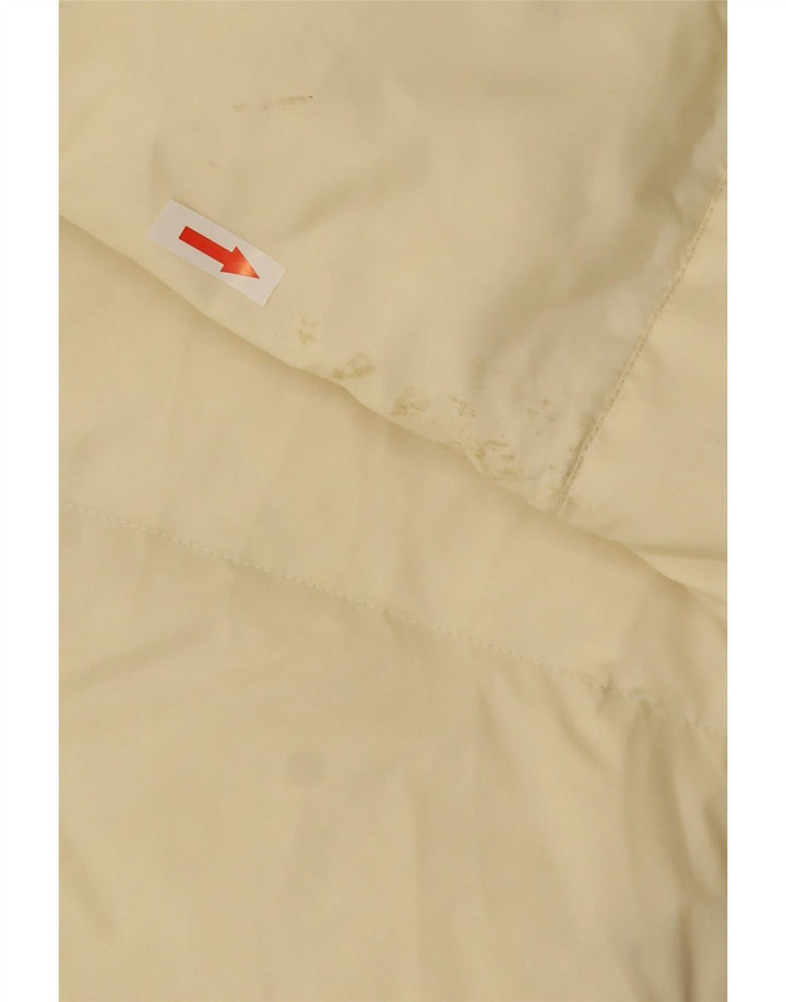 Casaco acolchoado com capuz feminino Pheder IT 46 grande nylon amarelo