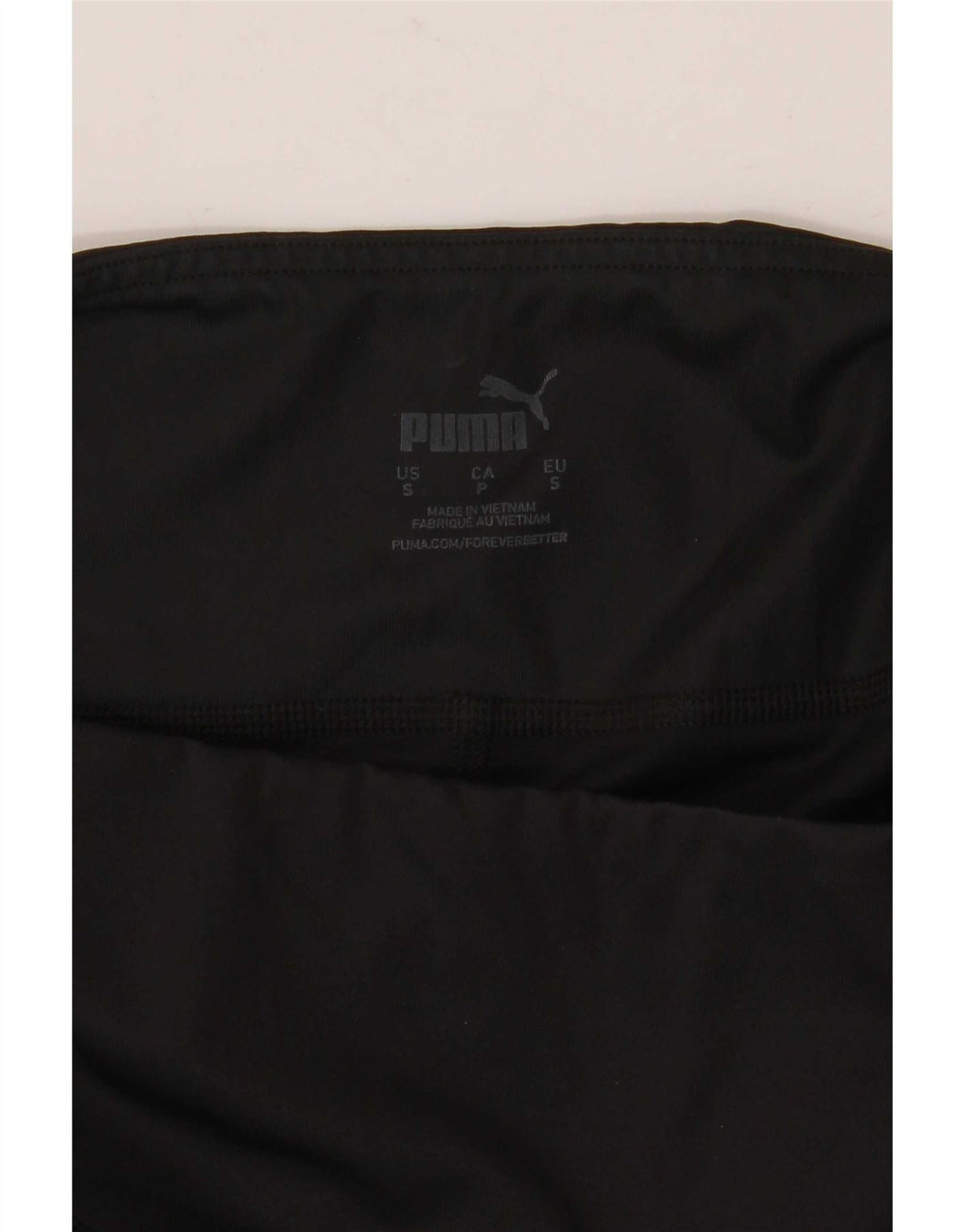 Leggings Puma Feminina UK 8 Pequenas Pretas