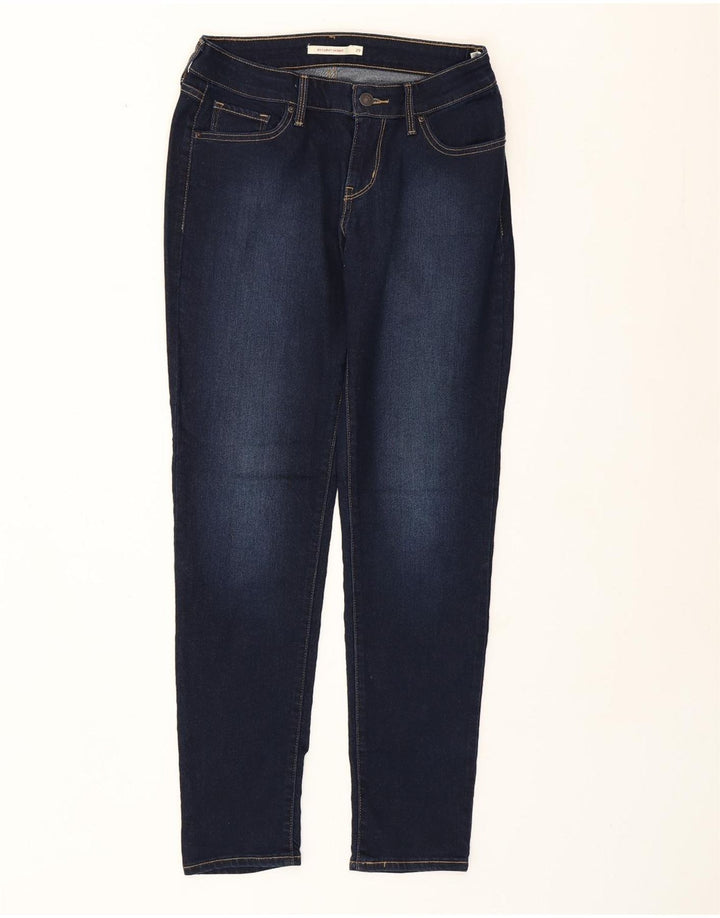 Jeans skinny feminino Levi's Curvy Fit W29 L29 azul algodão clássico