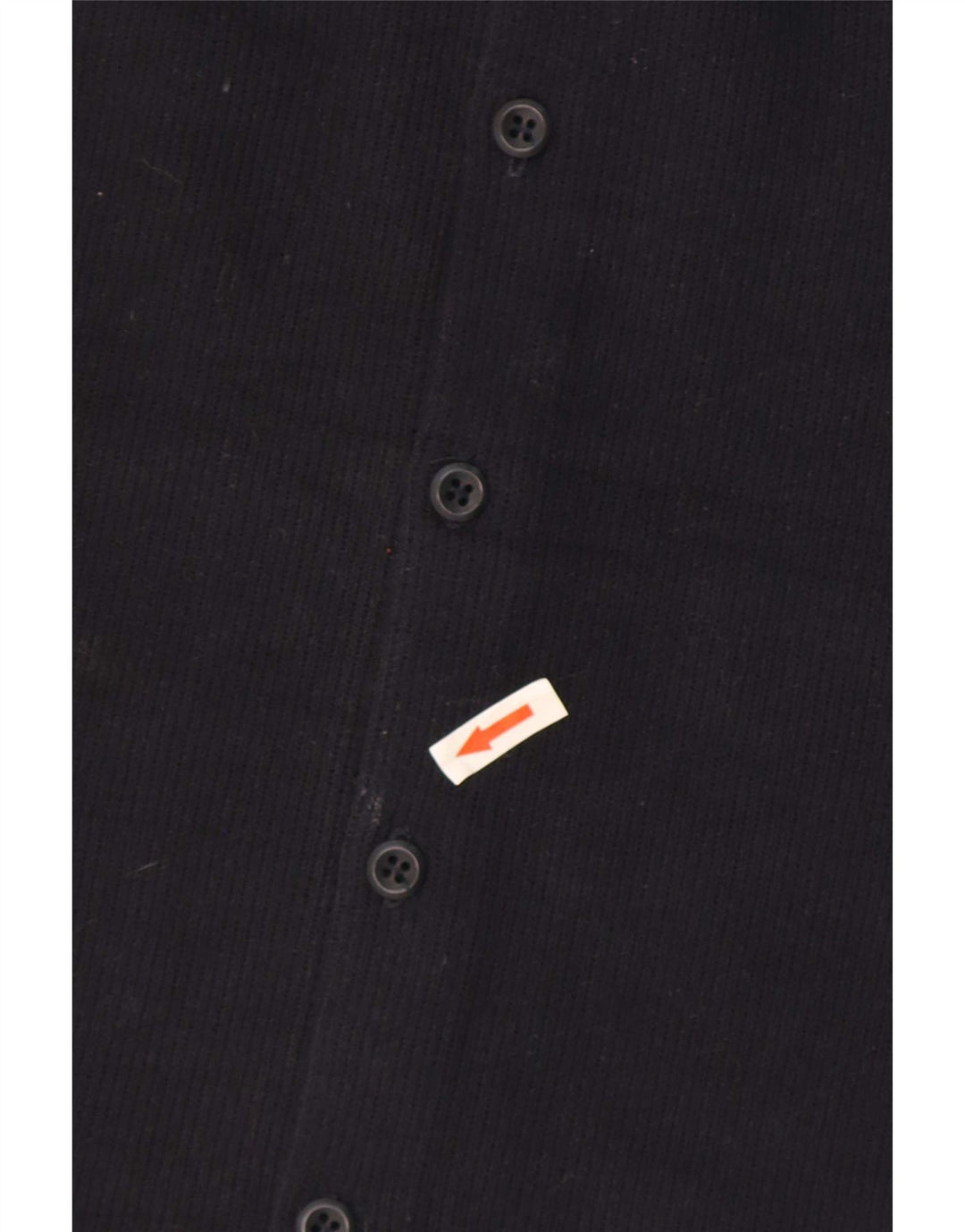 Zara Camisa masculina overshirt média azul marinho algodão