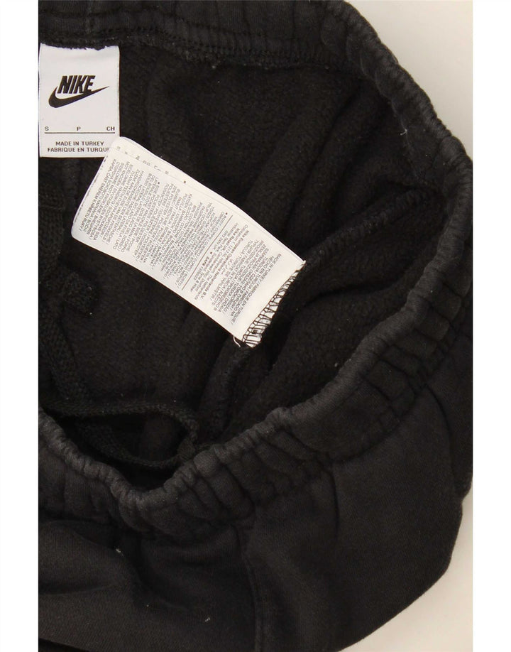 Nike Mens Treino Calças Joggers Pequeno Algodão Preto