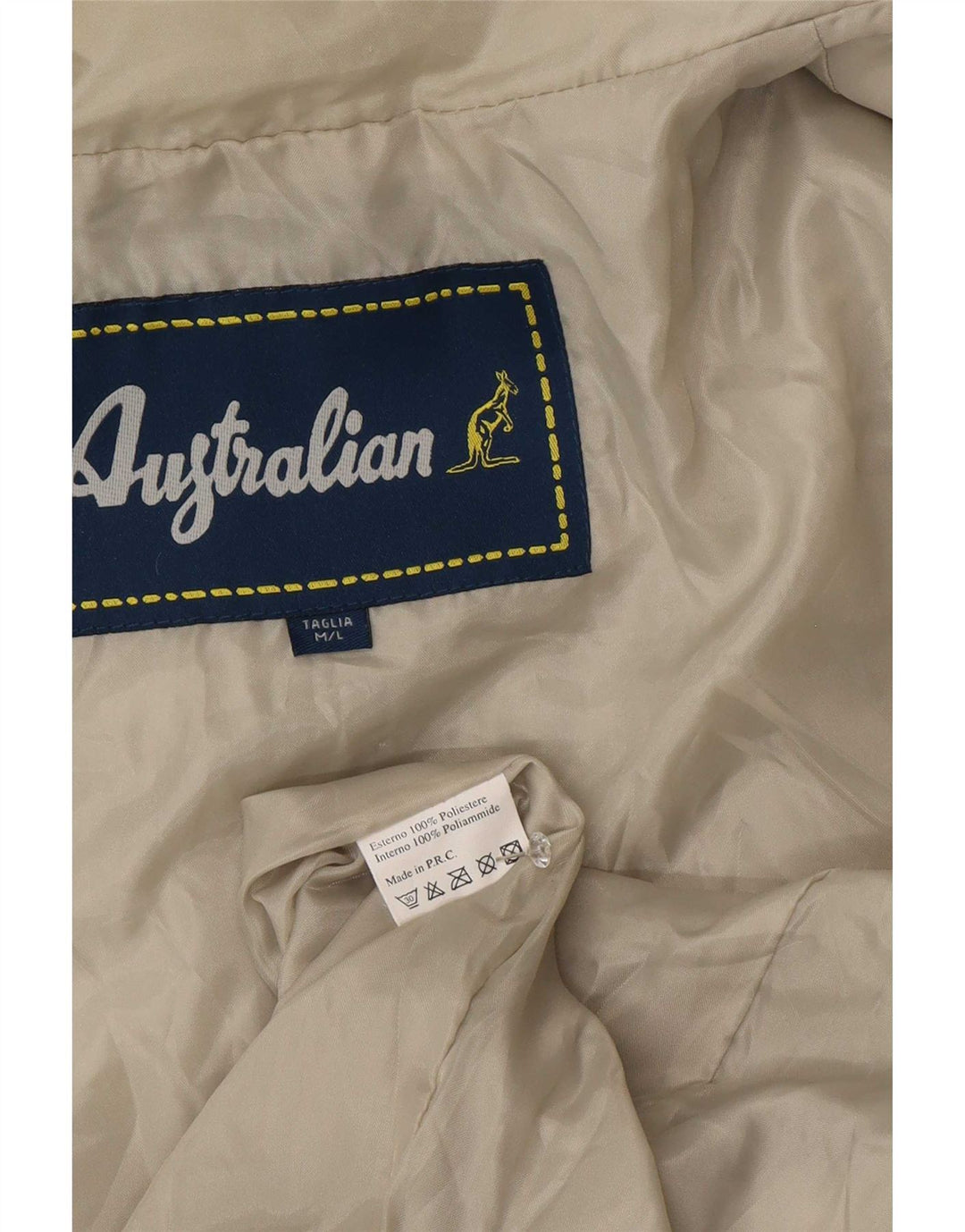 Jaqueta corta-vento masculina AUSTRALIAN L'ALPINA UK 38 azul marinho médio