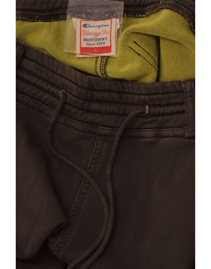 Calça de treino masculina CHAMPION Heritage Fit pequena cinza