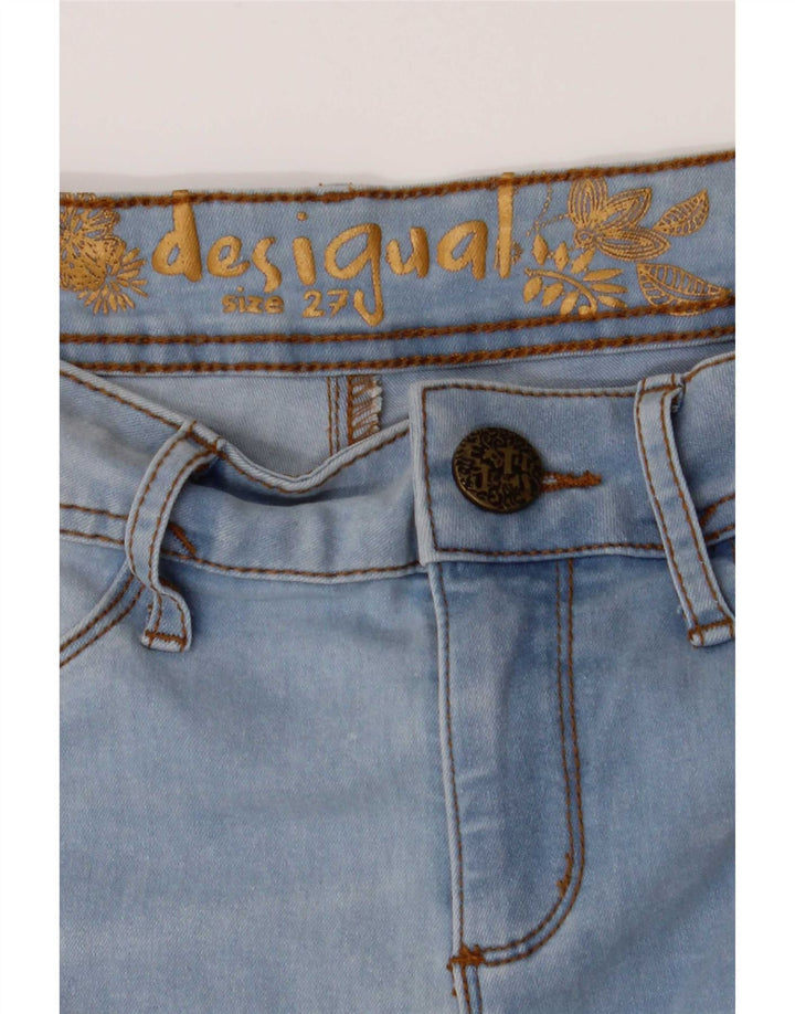 Desigual Jeans Skinny Feminino W27 L31 Azul