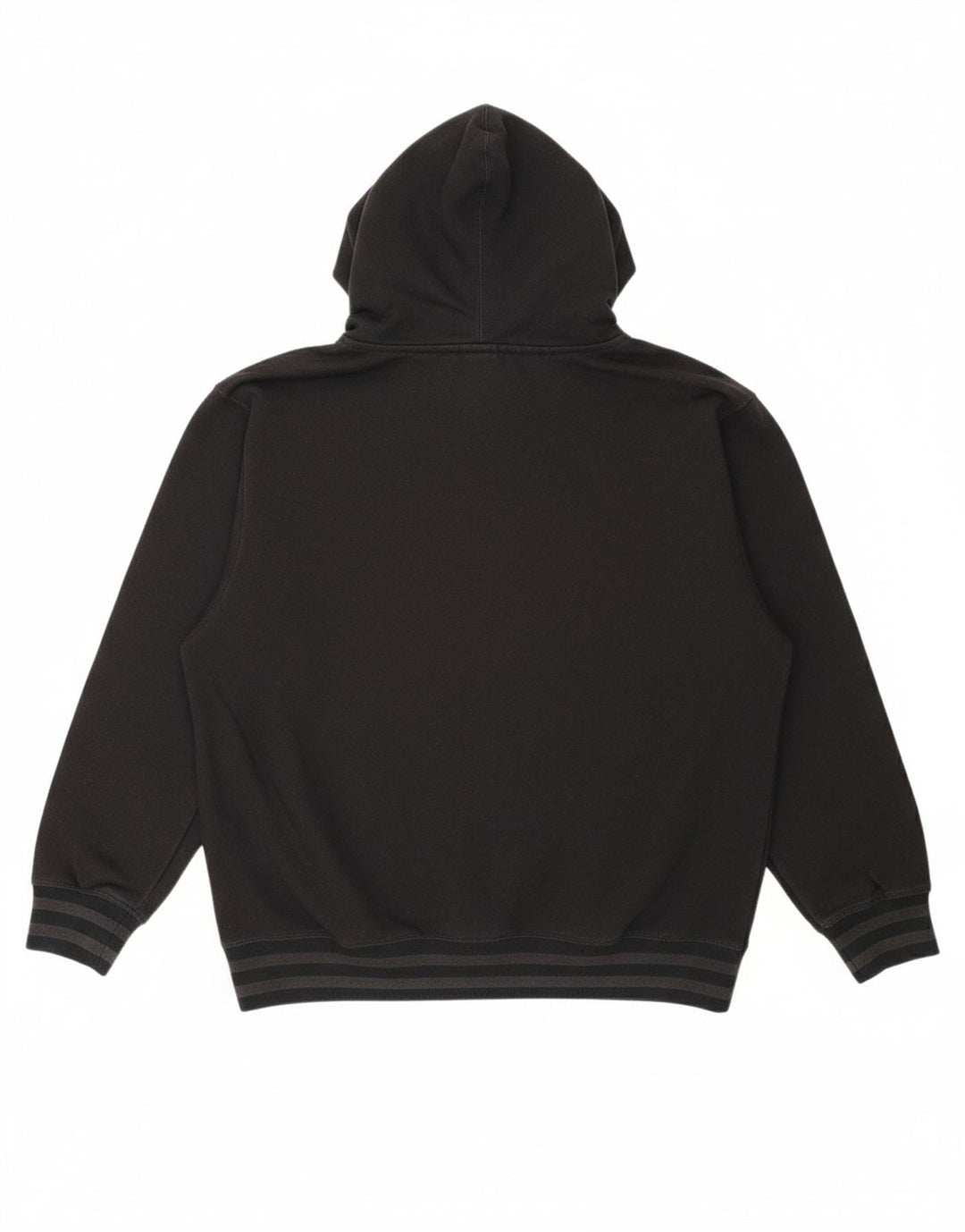 CHAMPION Suéter masculino com capuz gráfico pequeno algodão preto