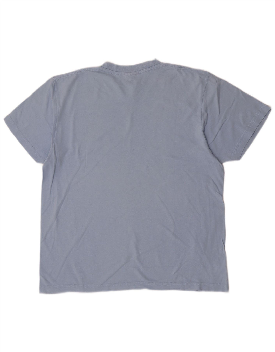 Camiseta masculina estampada Champion grande algodão azul