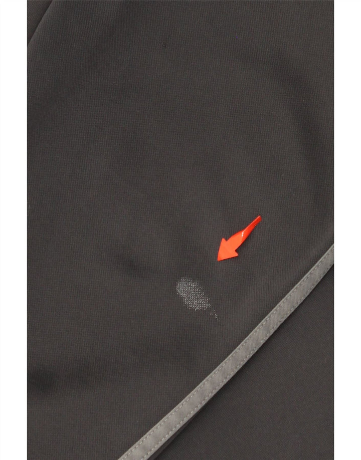 ADIDAS Mens Munster Rugby Hoodie Jumper XL Cinza Colourblock Poliéster