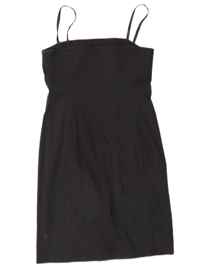 Vestido de verão feminino Colombo IT 46 grande algodão preto
