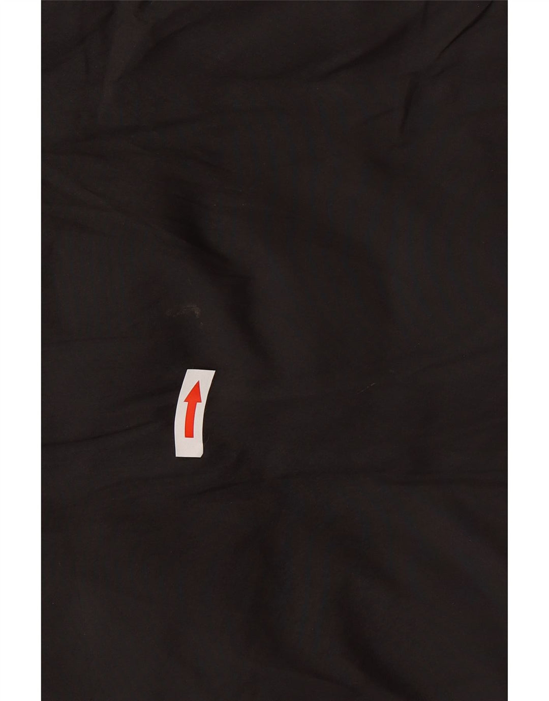 Casaco feminino acolchoado com capuz sem mangas Zara UK 14 poliéster preto médio