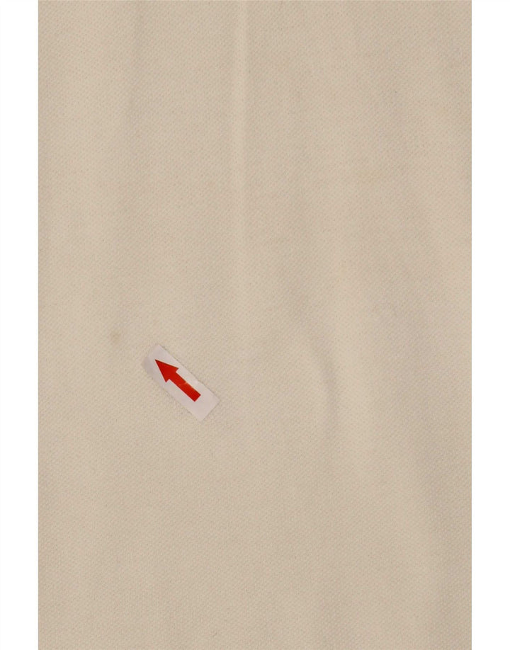 Camisa polo masculina Adidas Reino Unido 42/44 grande branca