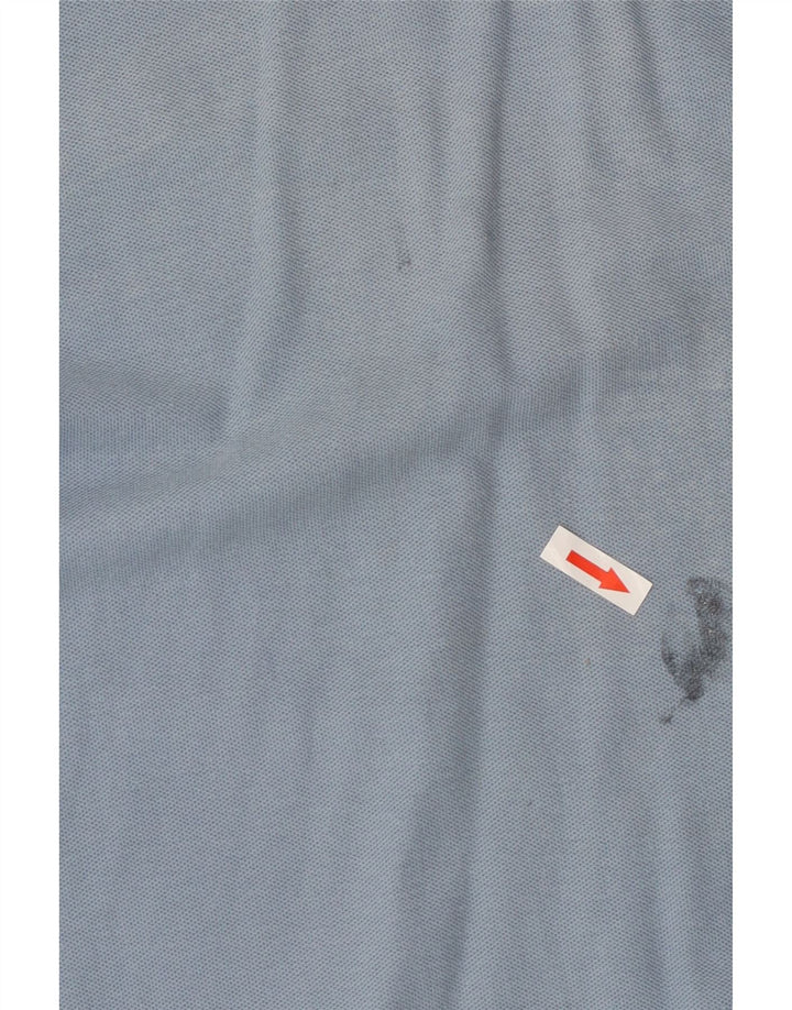 Camisa polo masculina Fila grande algodão azul