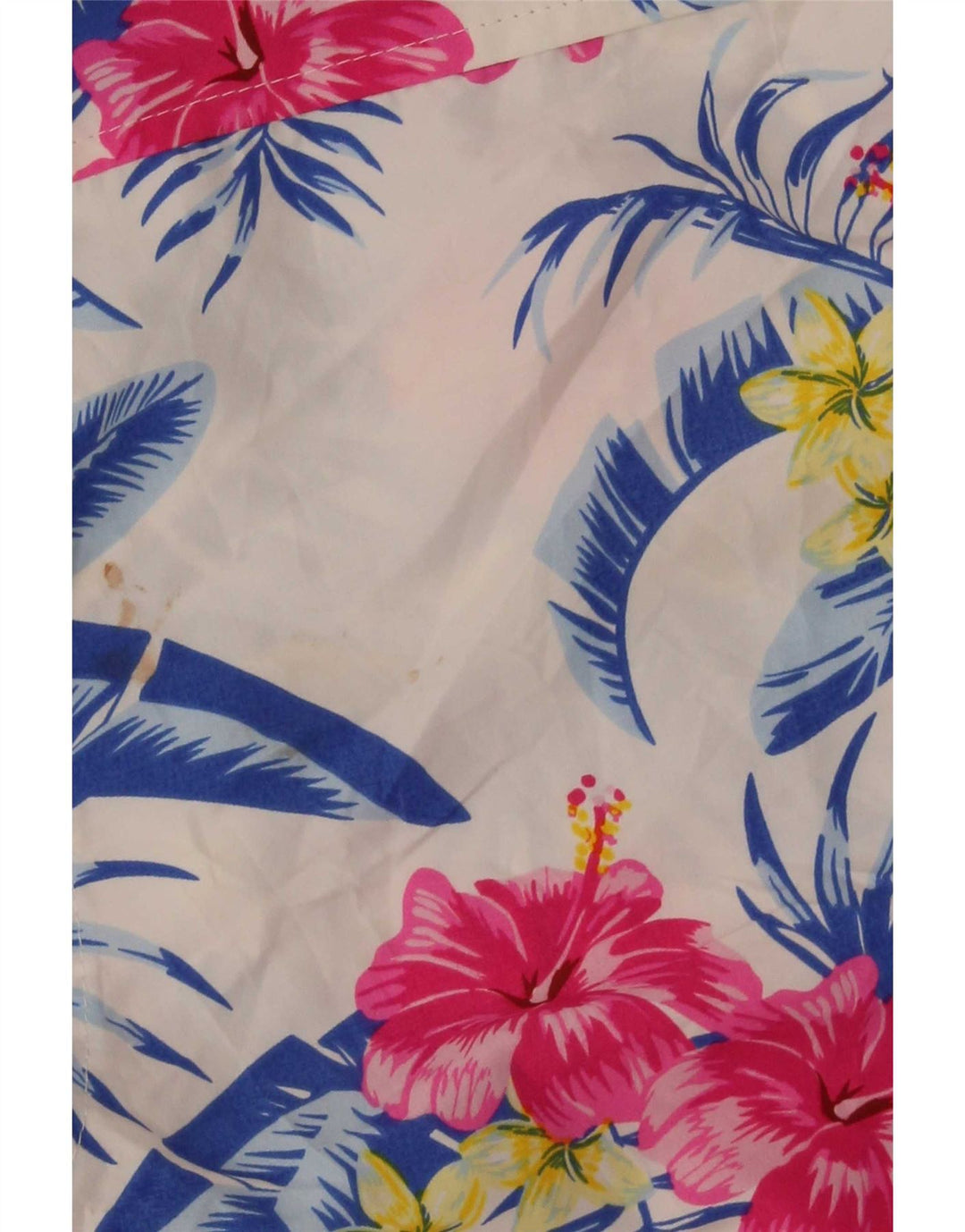 Camisa masculina havaiana de manga curta Lowes grande floral multicolorida