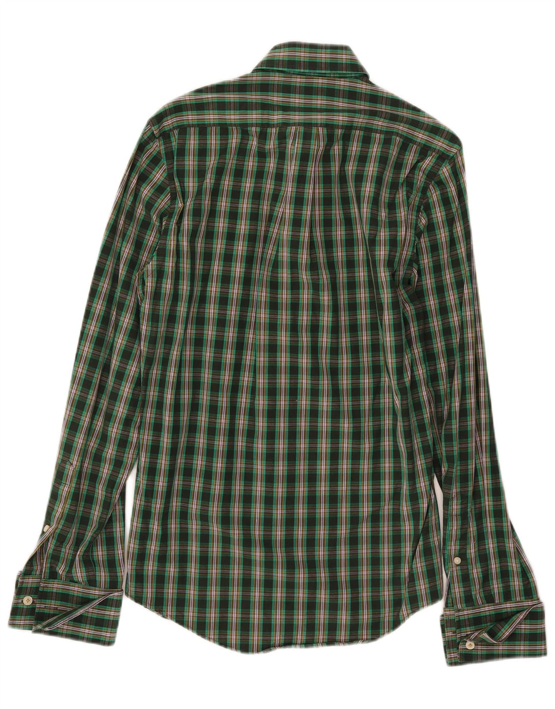 Camisa masculina Jack Wills XS verde xadrez algodão