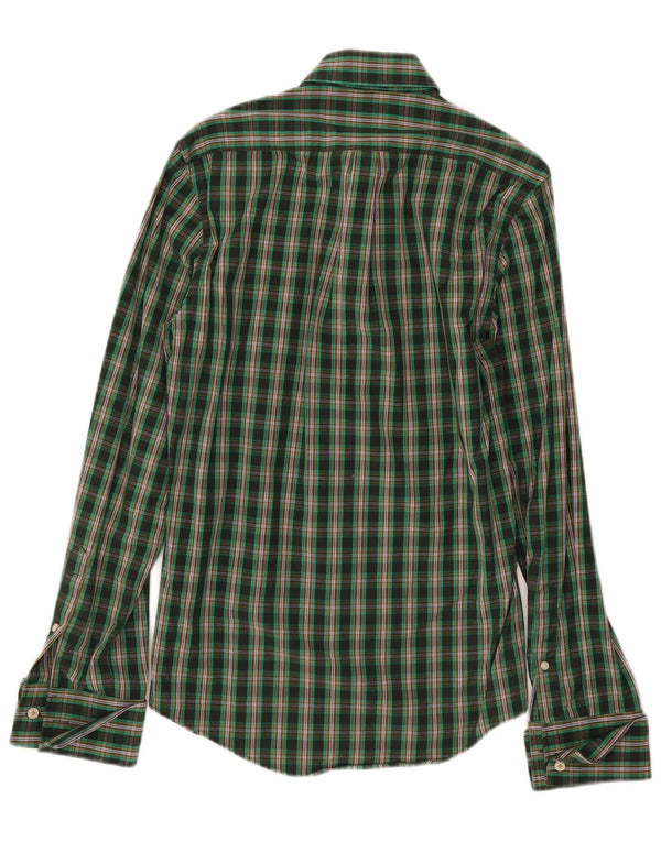 Camisa masculina Jack Wills XS verde xadrez algodão